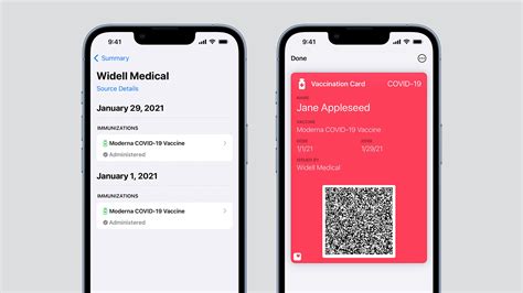 how to save smart health card to apple wallet|apple wallet covid card transfer.